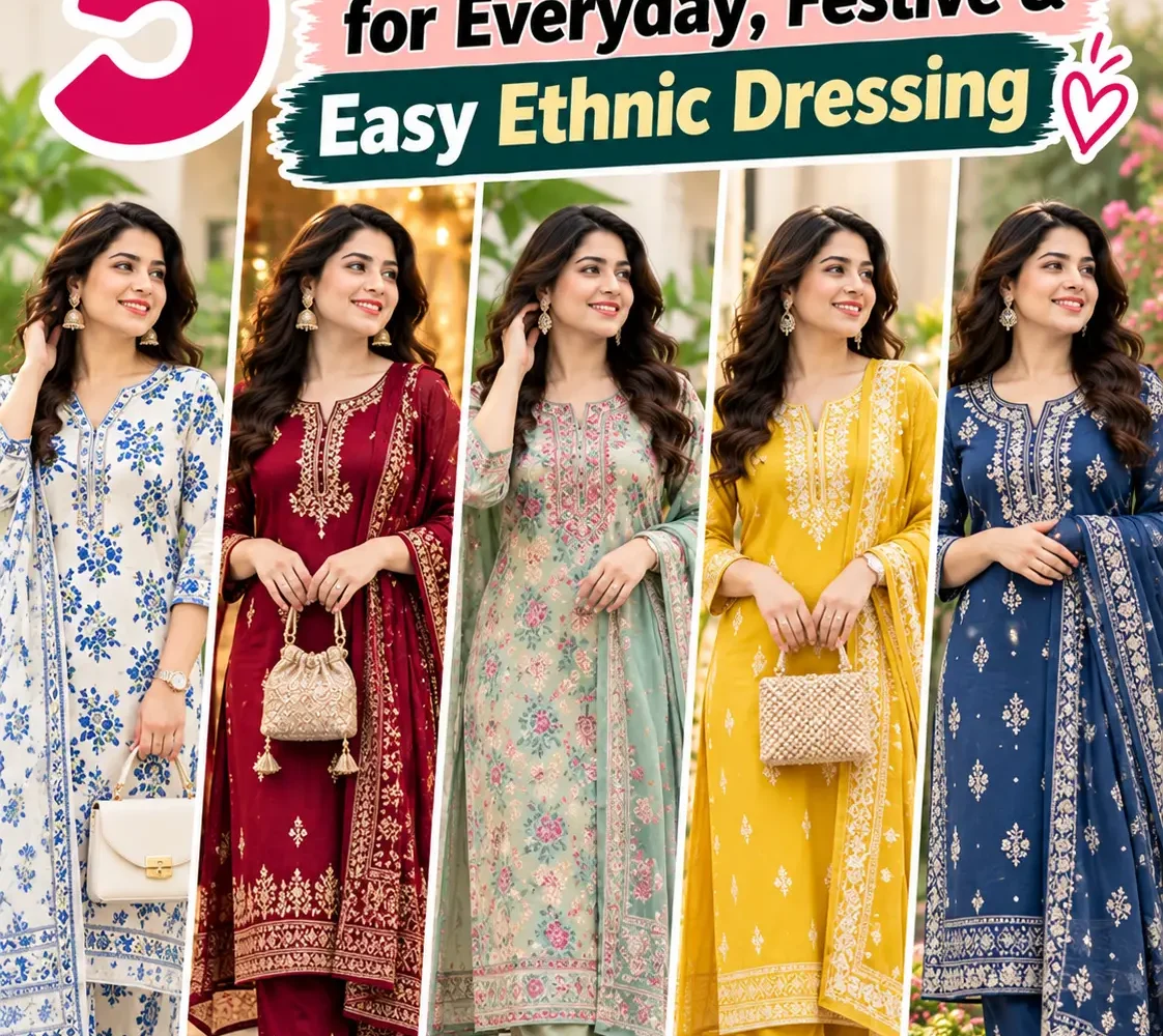5-Stylish-Kurta-Sets-Collage