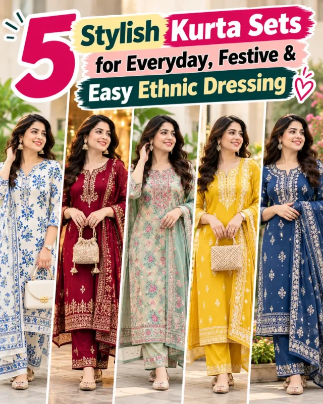 5-Stylish-Kurta-Sets-Collage
