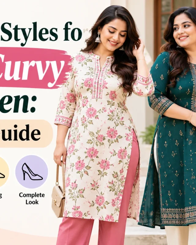 Best Kurti Styles for Petite Curvy Women