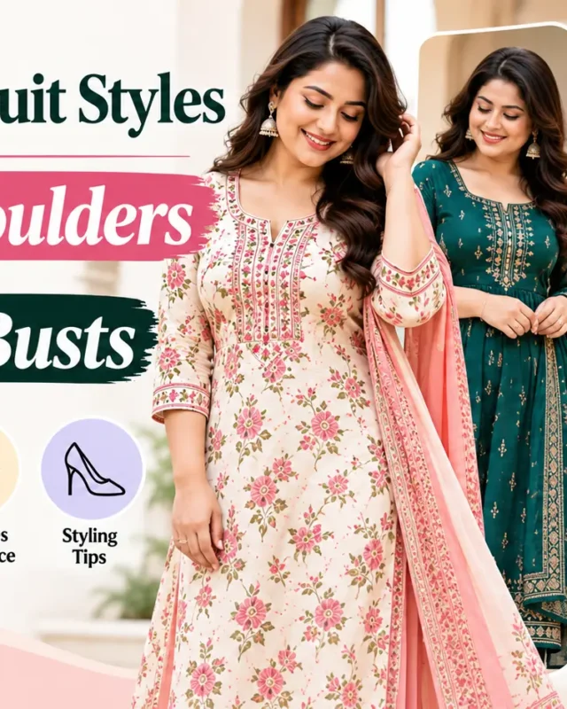 Top Indian Suit Styles for Broad Shoulders and Fuller Busts